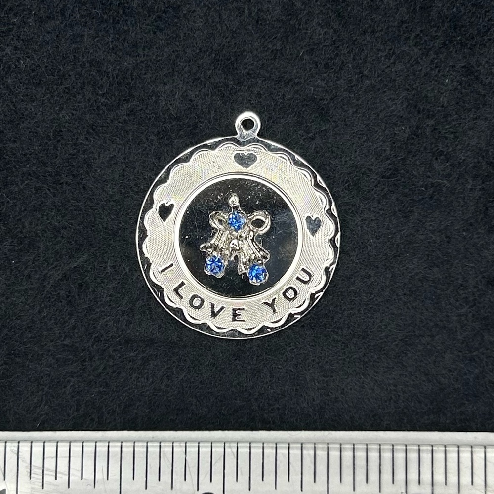 Vintage Sterling ‘I Love You’ Charm